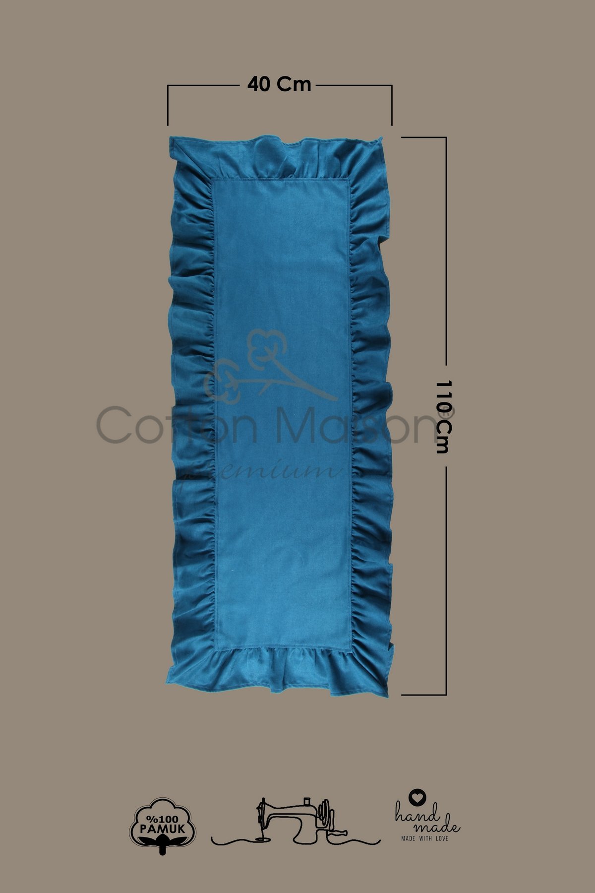 Poli Fırfırlı Runner 