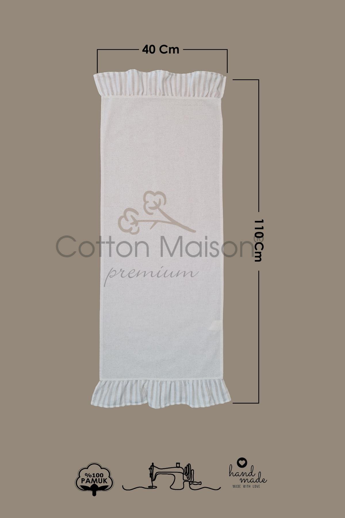Runner Fırfırlı Retro 40x110 Cm