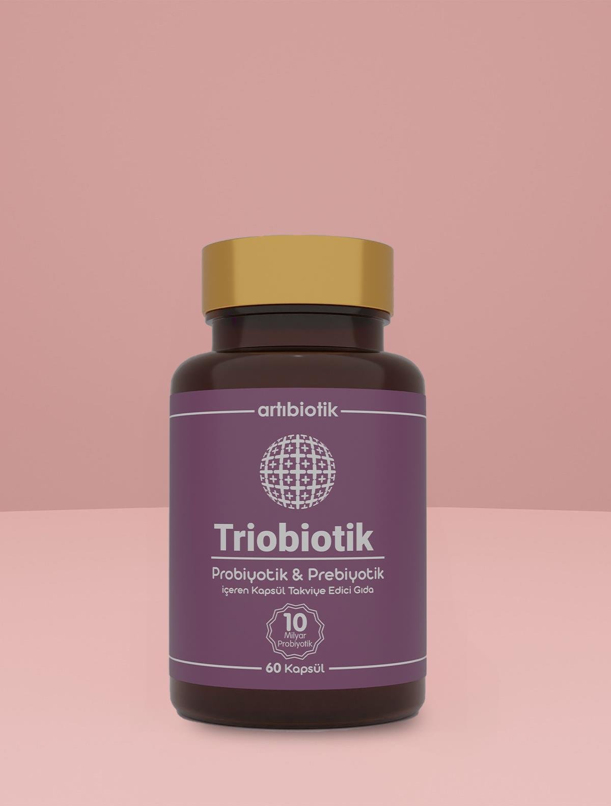 Artıbiotik Triobiotik(60 Kapsül)