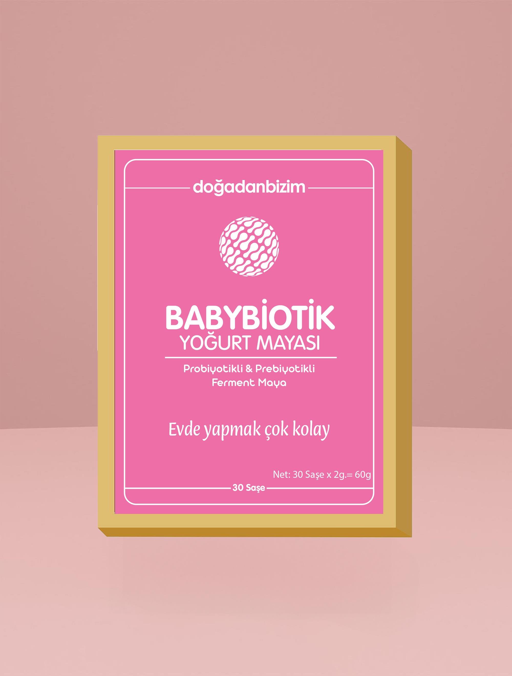 Babybiotik Probiyotik & Prebiyotik Yogurt Mayasi 30 Saşe