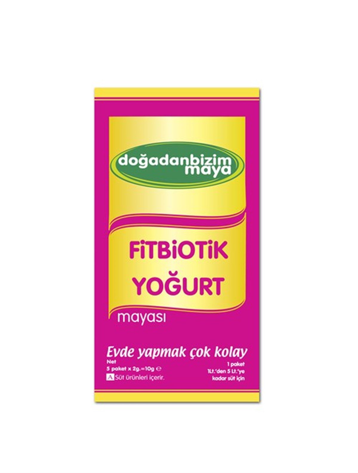 Fitbiotik Yoğurt Mayası  ( 1 Kutu )