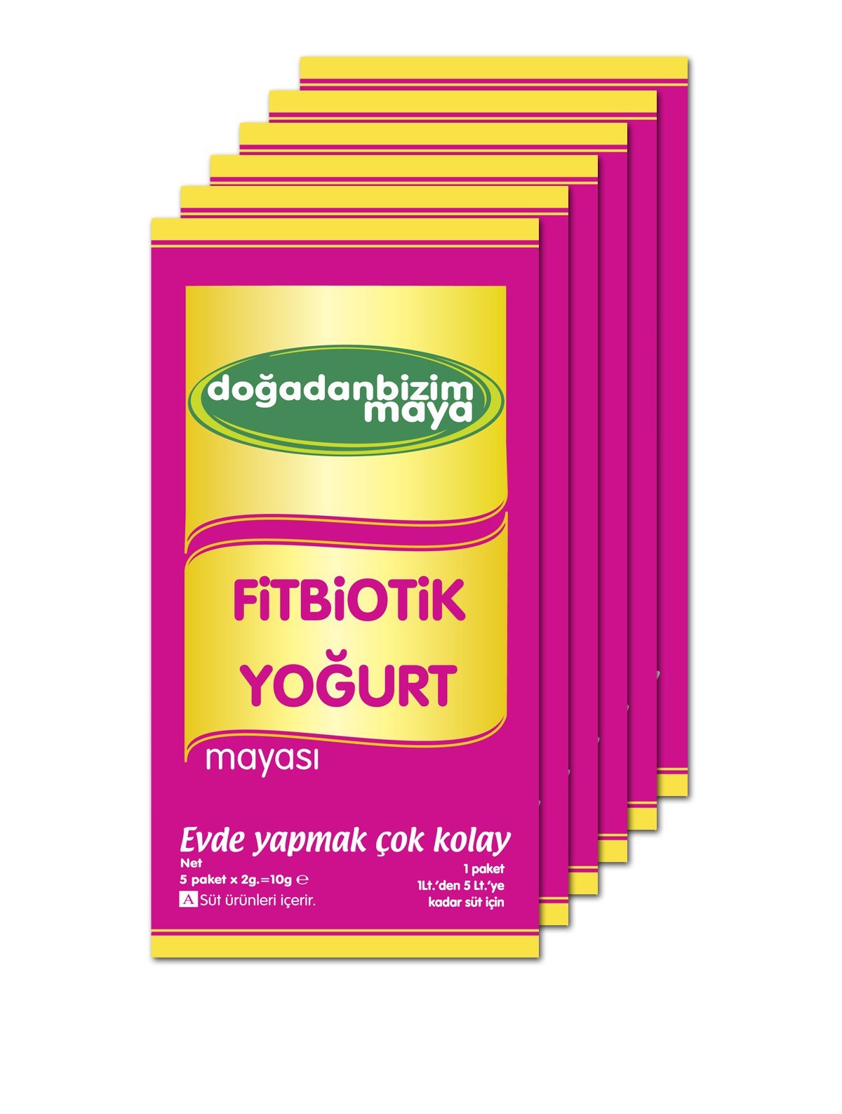 Fitbiotik Yoğurt Mayası  ( 6 Kutu )