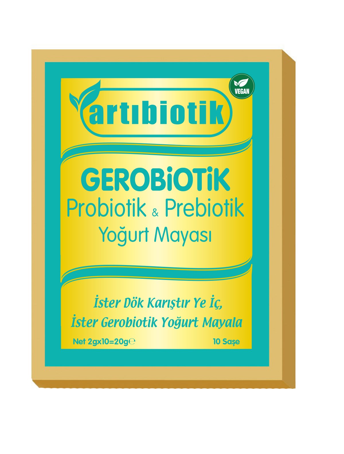 Gerobiotik Prebiotik Yoğurt Mayası