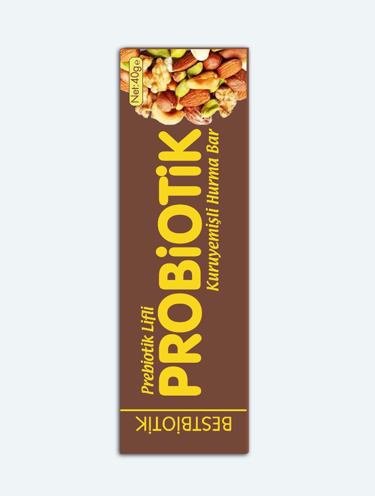 PROBİYOTİK PREBİYOTİK KURUYEMİŞLİ HURMA BAR