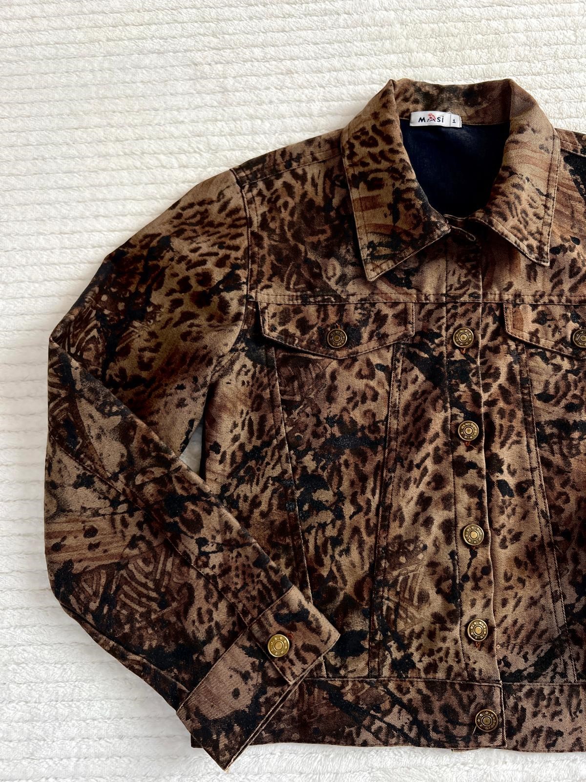 2000's Leopar Kot Ceket