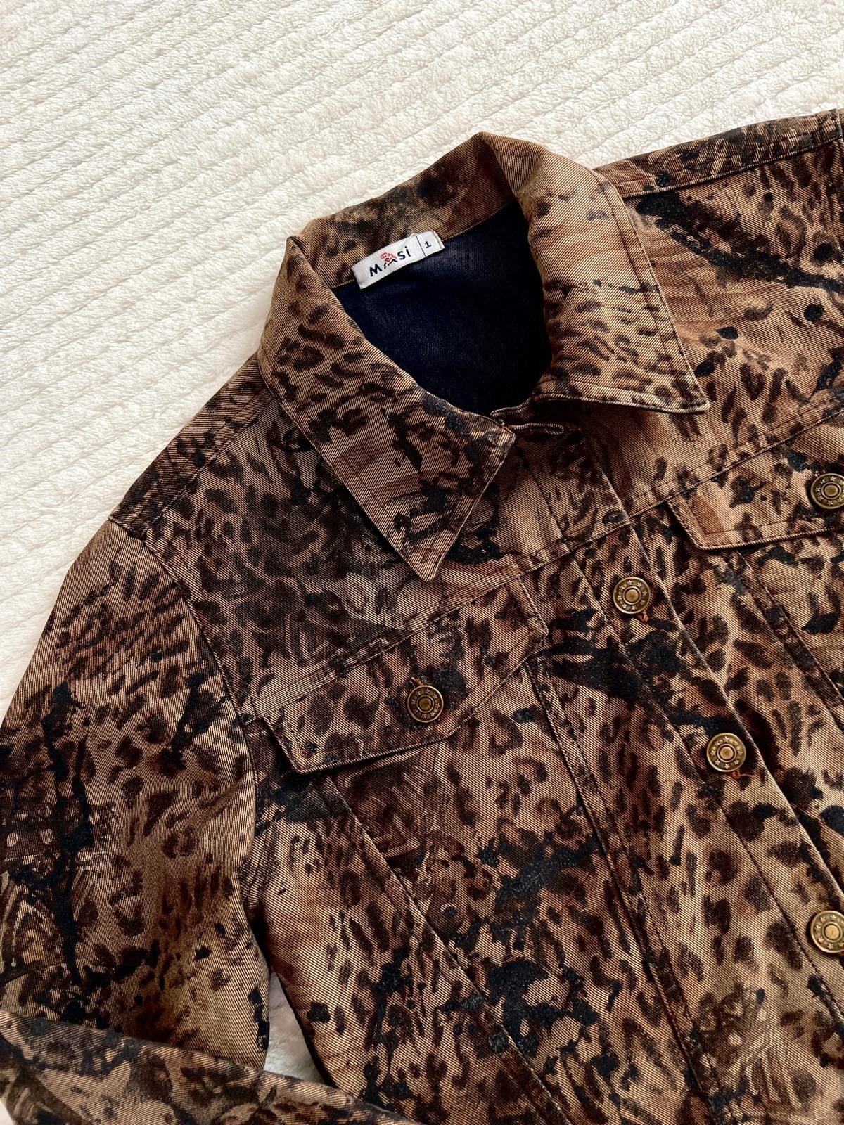 2000's Leopar Kot Ceket