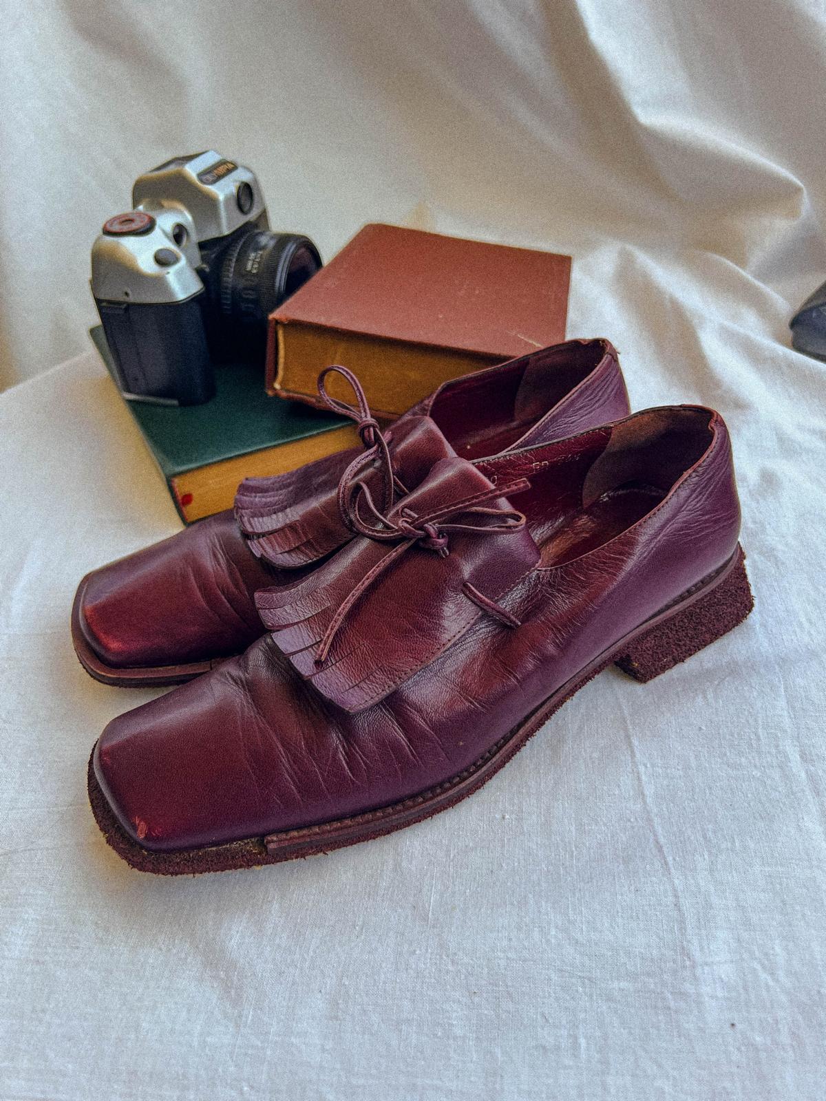 80ler Deri Loafer