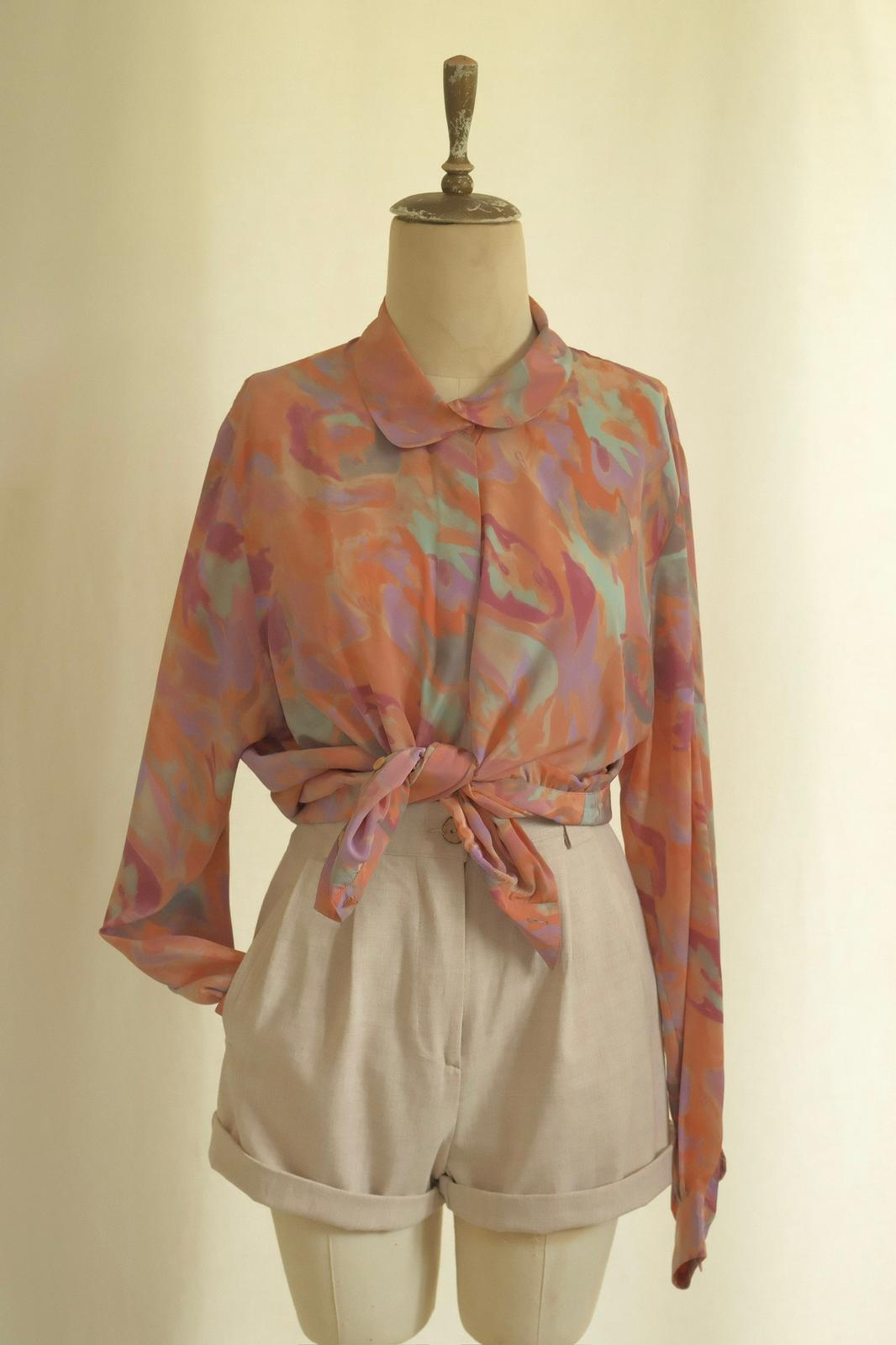 80ler Desenli Gömlek