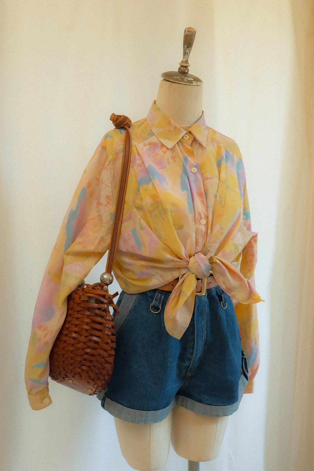 80ler Desenli Gömlek