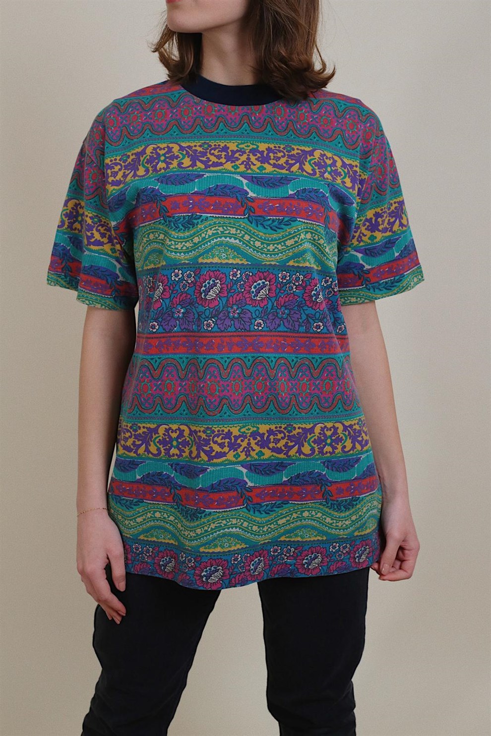 80ler Desenli T-shirt
