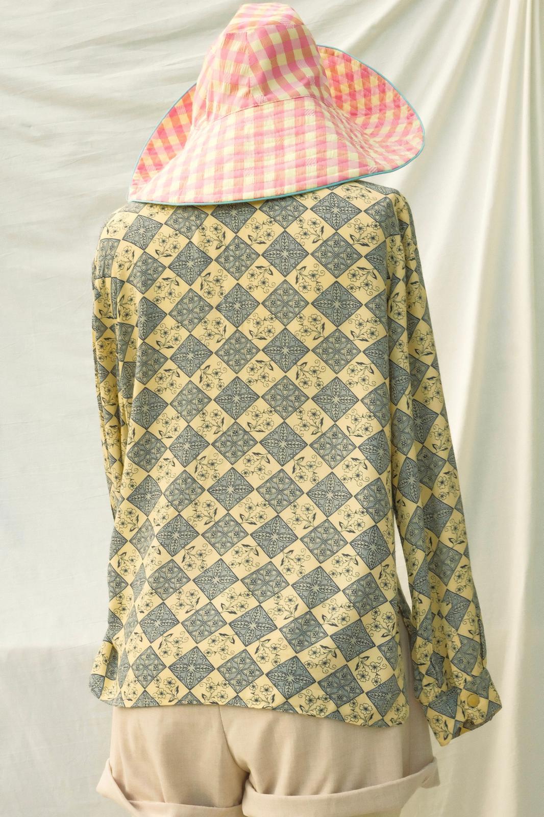 80ler Floral Gömlek