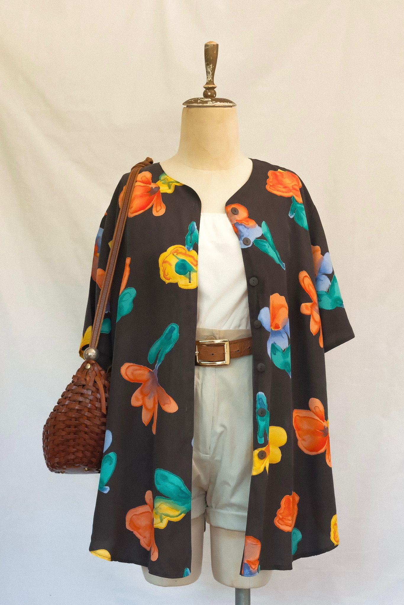 80ler Kimono Gömlek