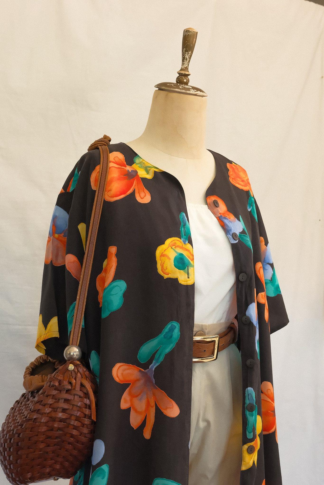 80ler Kimono Gömlek