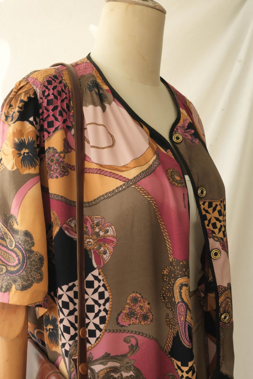 80ler Kimono Gömlek