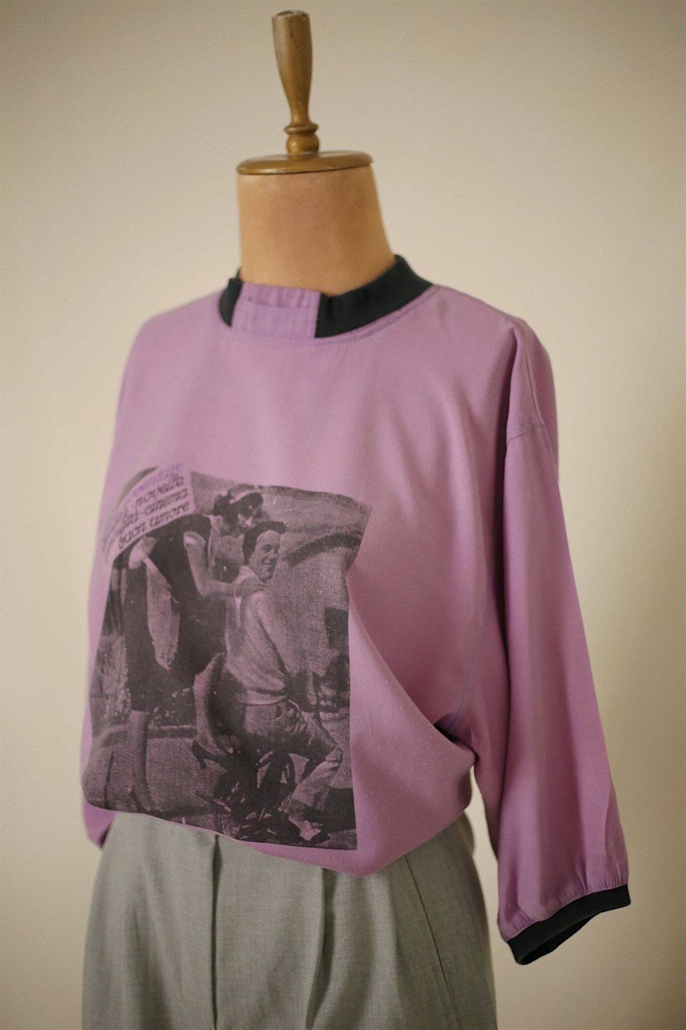 80ler Mor T-shirt