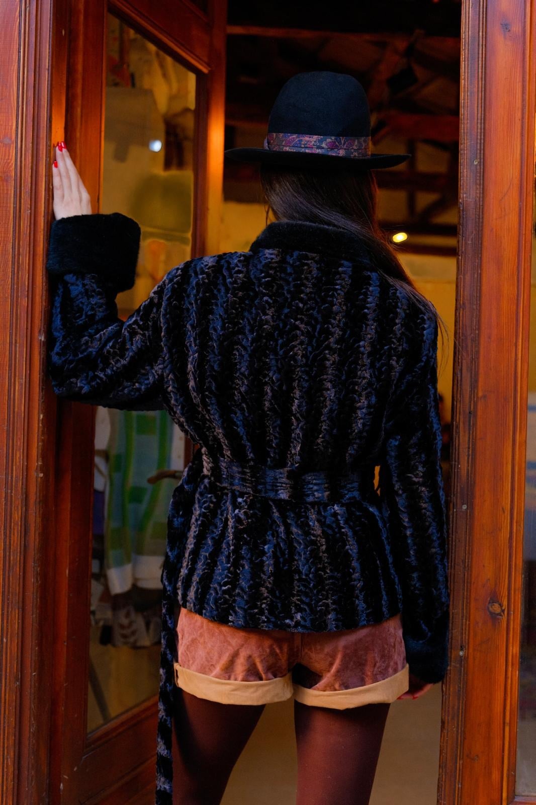 80ler Peluş Mont
