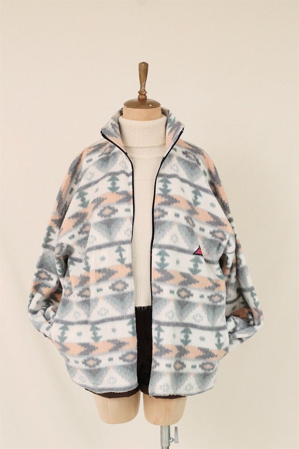 90lar Baskılı Polar Bomber