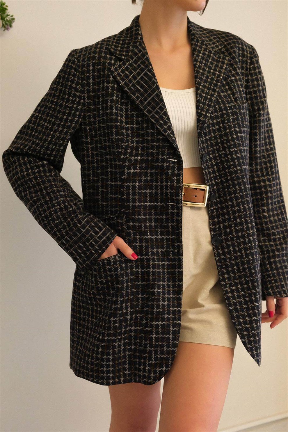 90lar Blazer Ceket