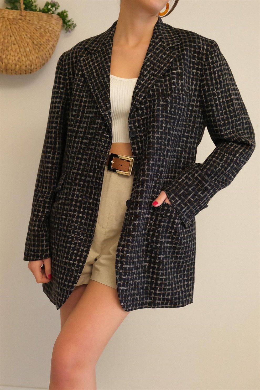 90lar Blazer Ceket