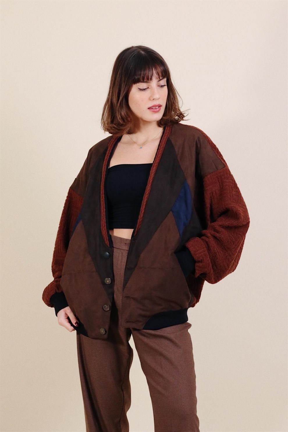 90lar Bomber Ceket