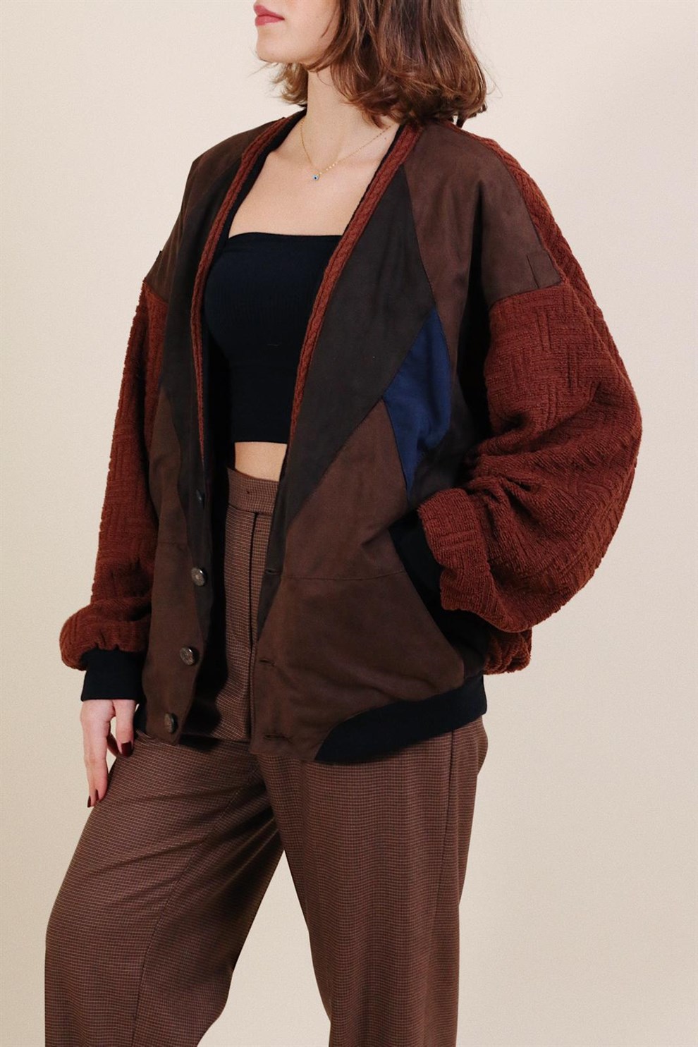 90lar Bomber Ceket