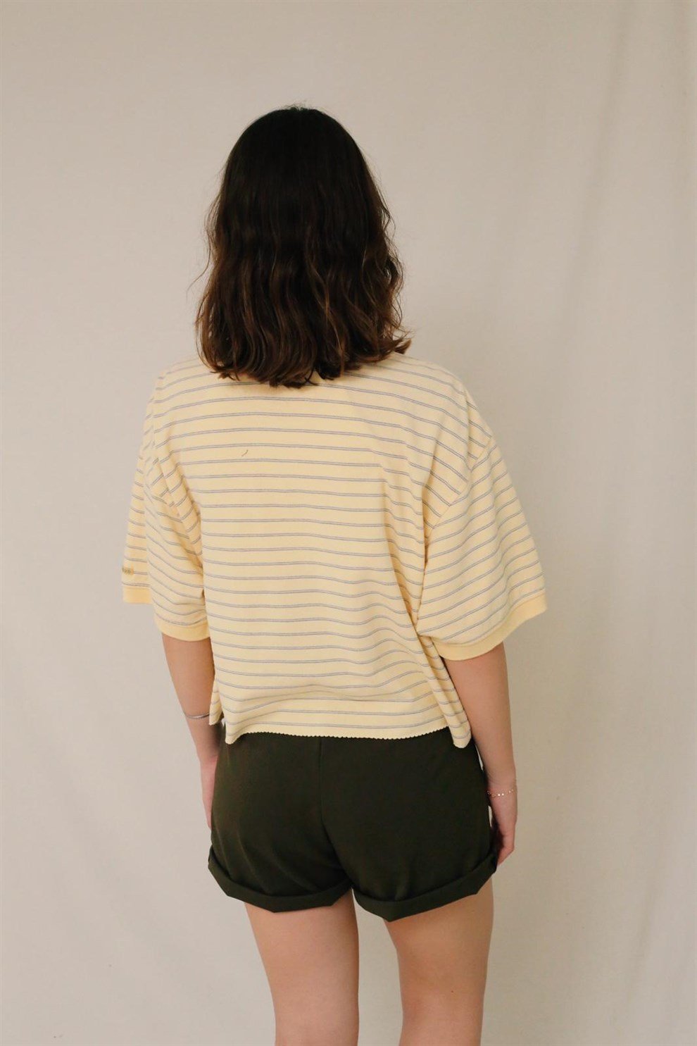 90lar Çizgili T-shirt