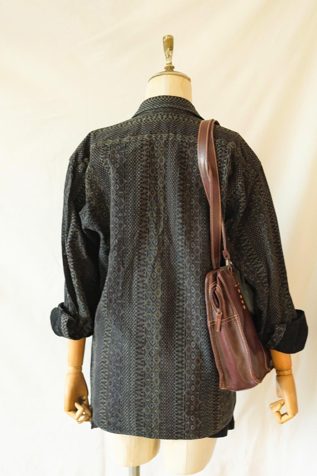 90lar Desenli Gömlek