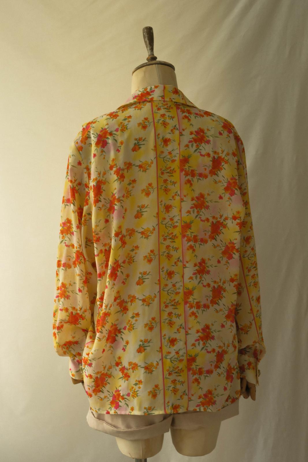 90lar Floral Gömlek