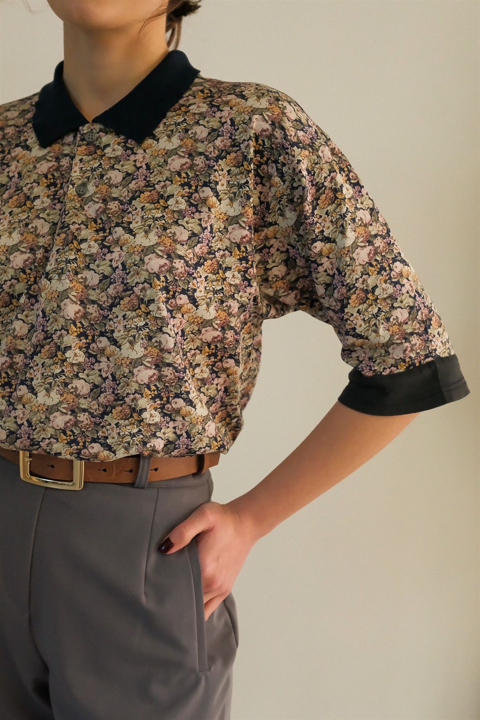 90lar Floral T-shirt