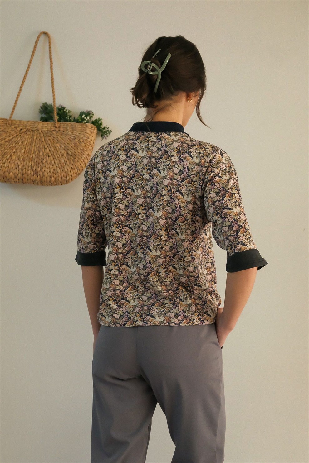 90lar Floral T-shirt