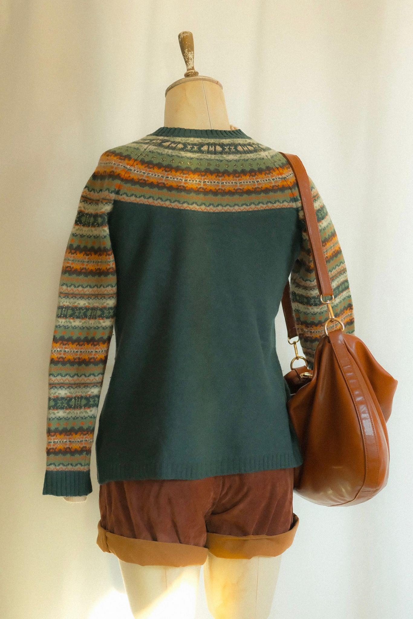 90lar İşlemeli Kazak