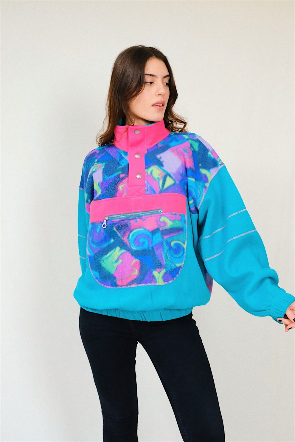 90lar Kanguru Sweat