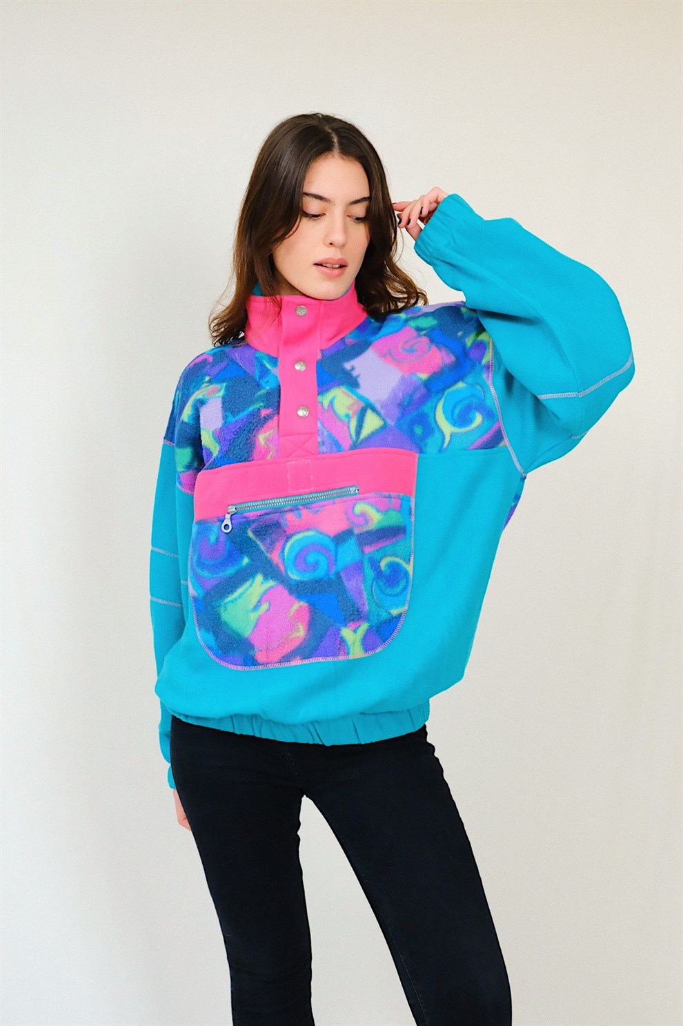90lar Kanguru Sweat