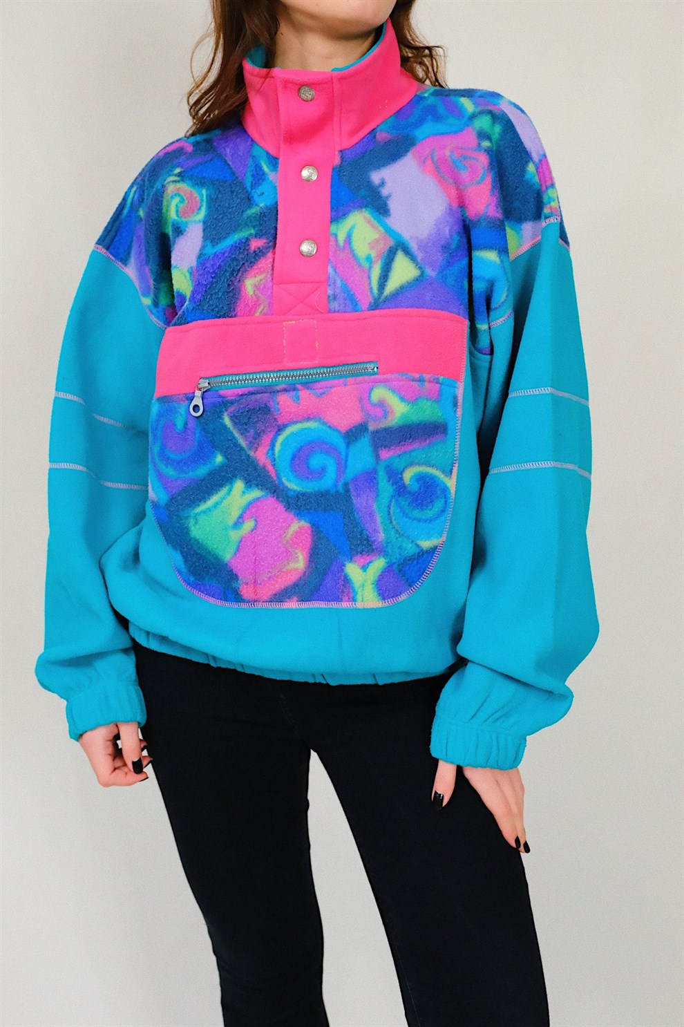 90lar Kanguru Sweat