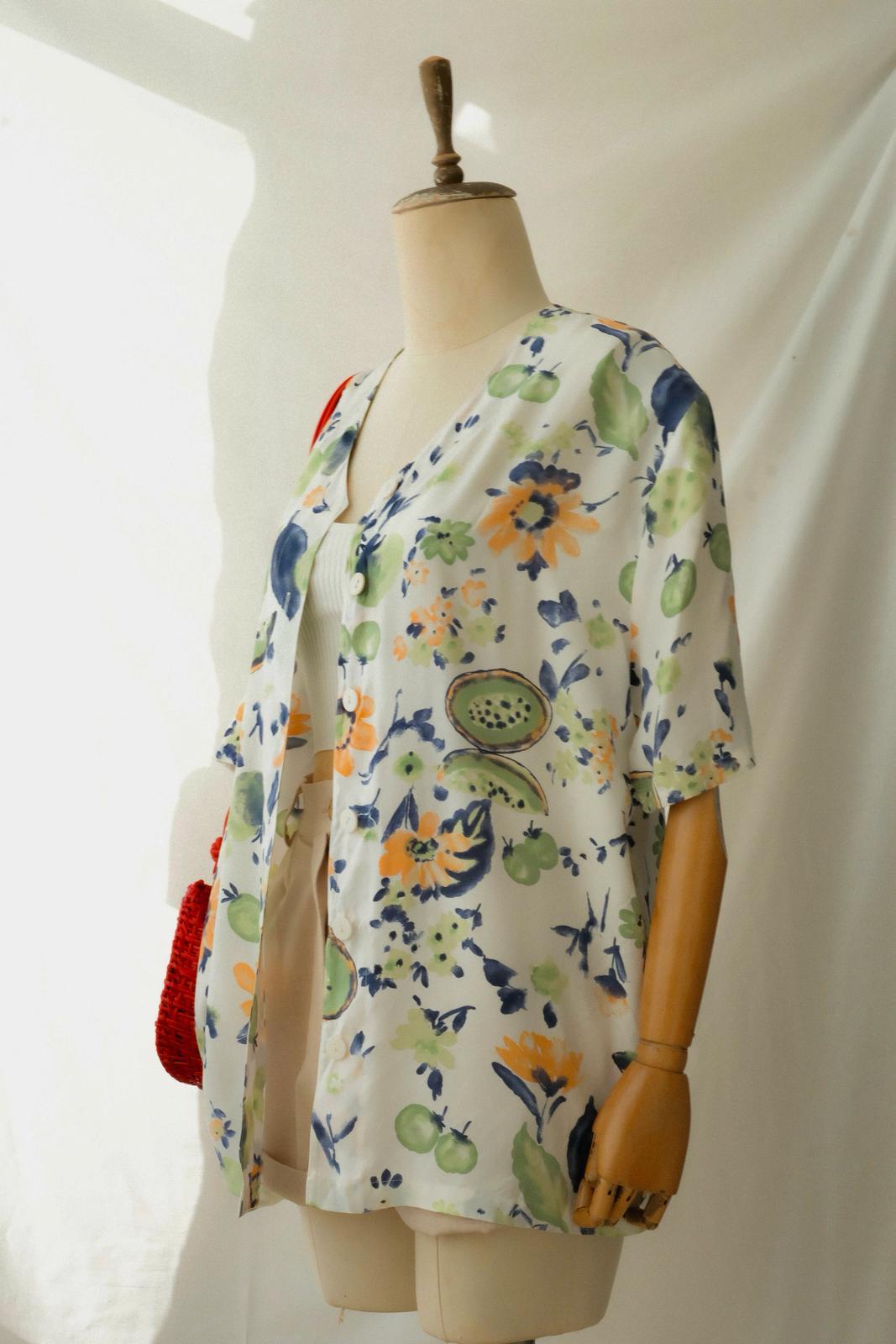 90lar Kimono Gömlek
