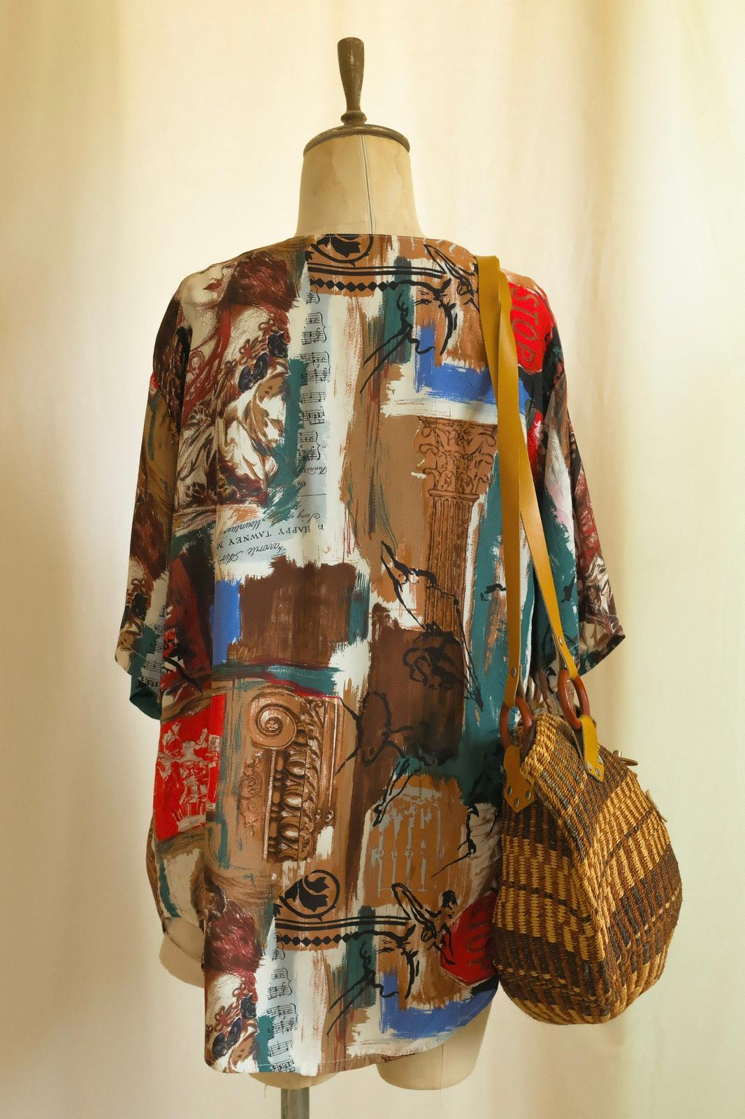 90lar Kimono Gömlek