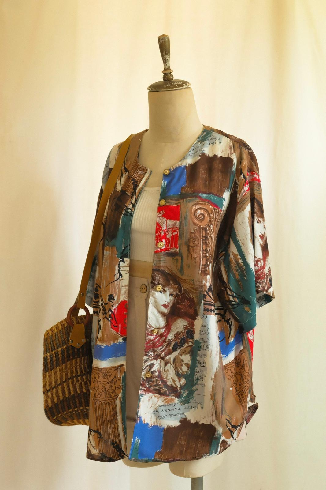90lar Kimono Gömlek