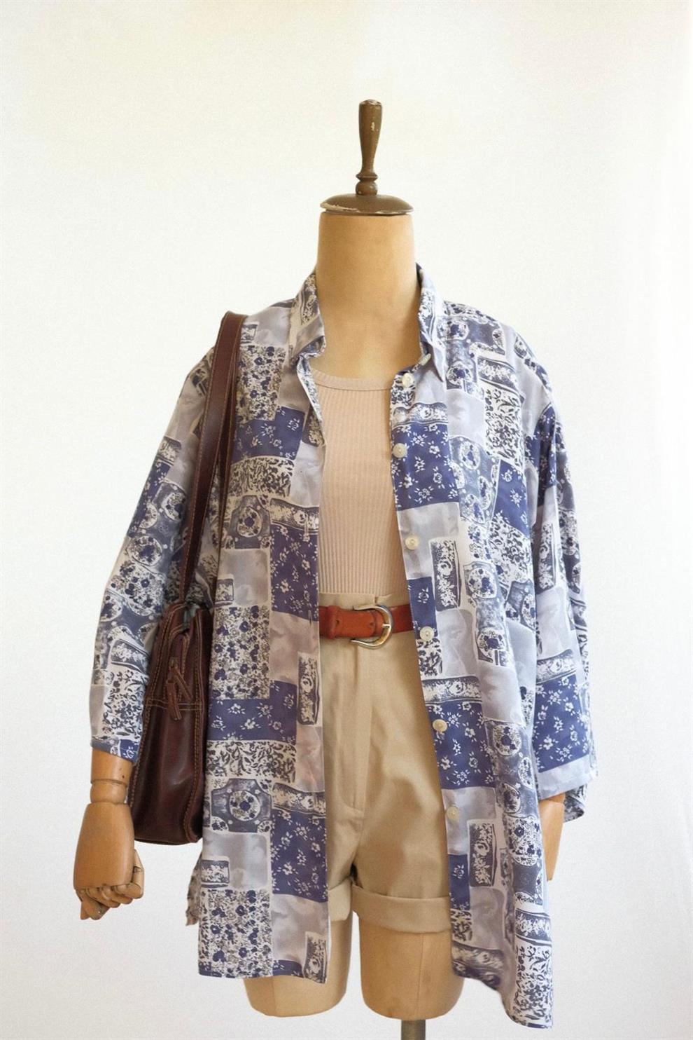 90lar Kimono Gömlek