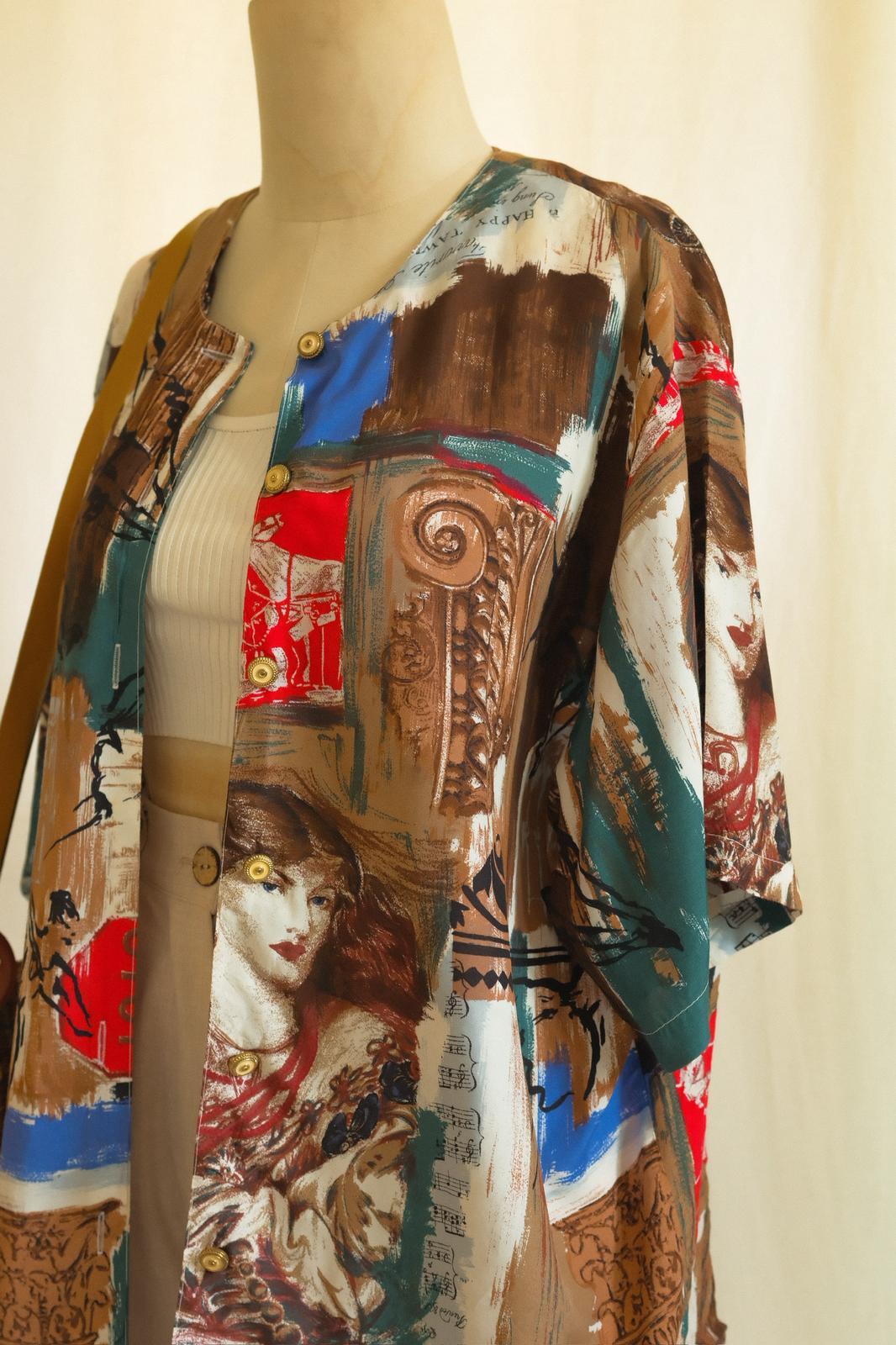 90lar Kimono Gömlek