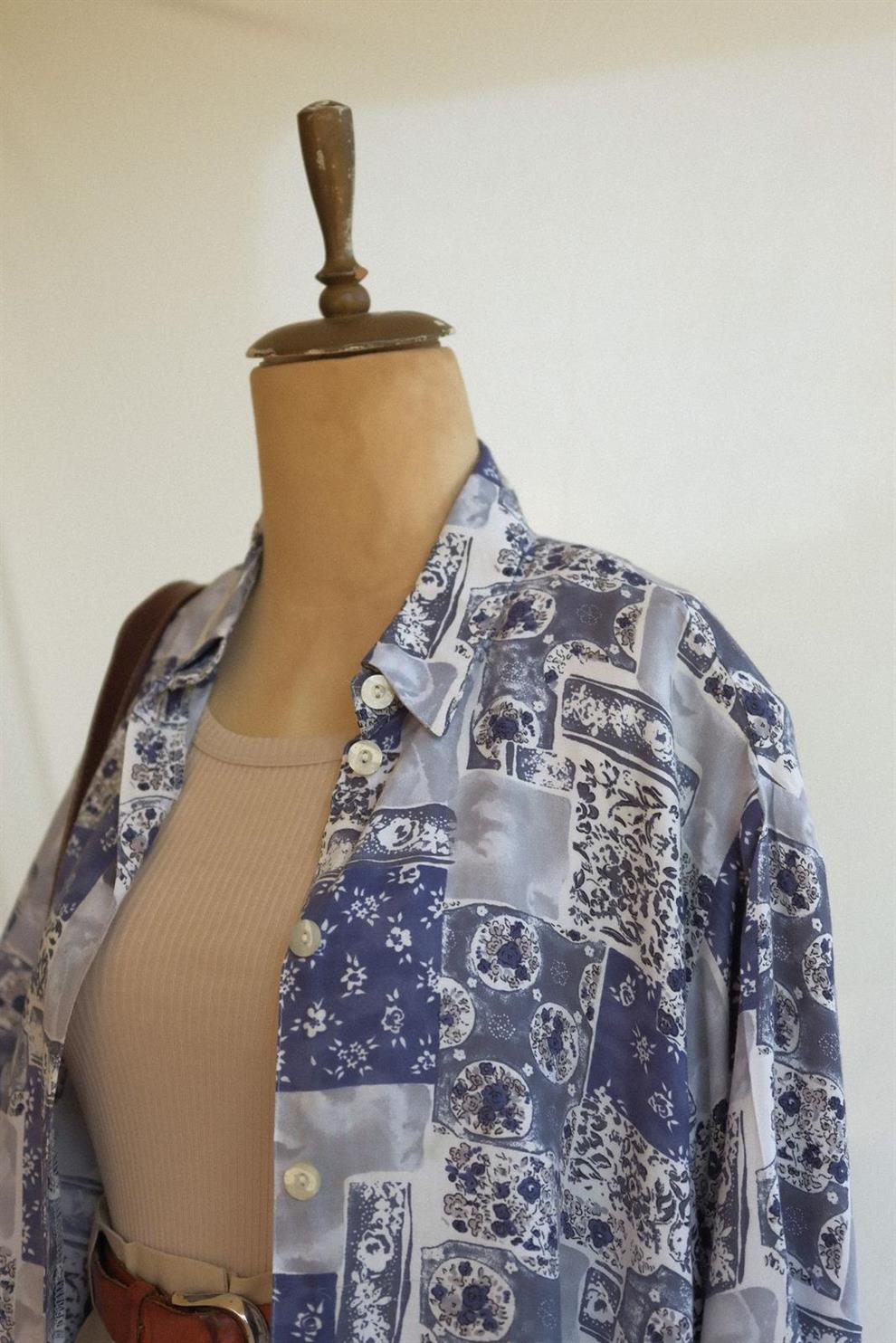 90lar Kimono Gömlek