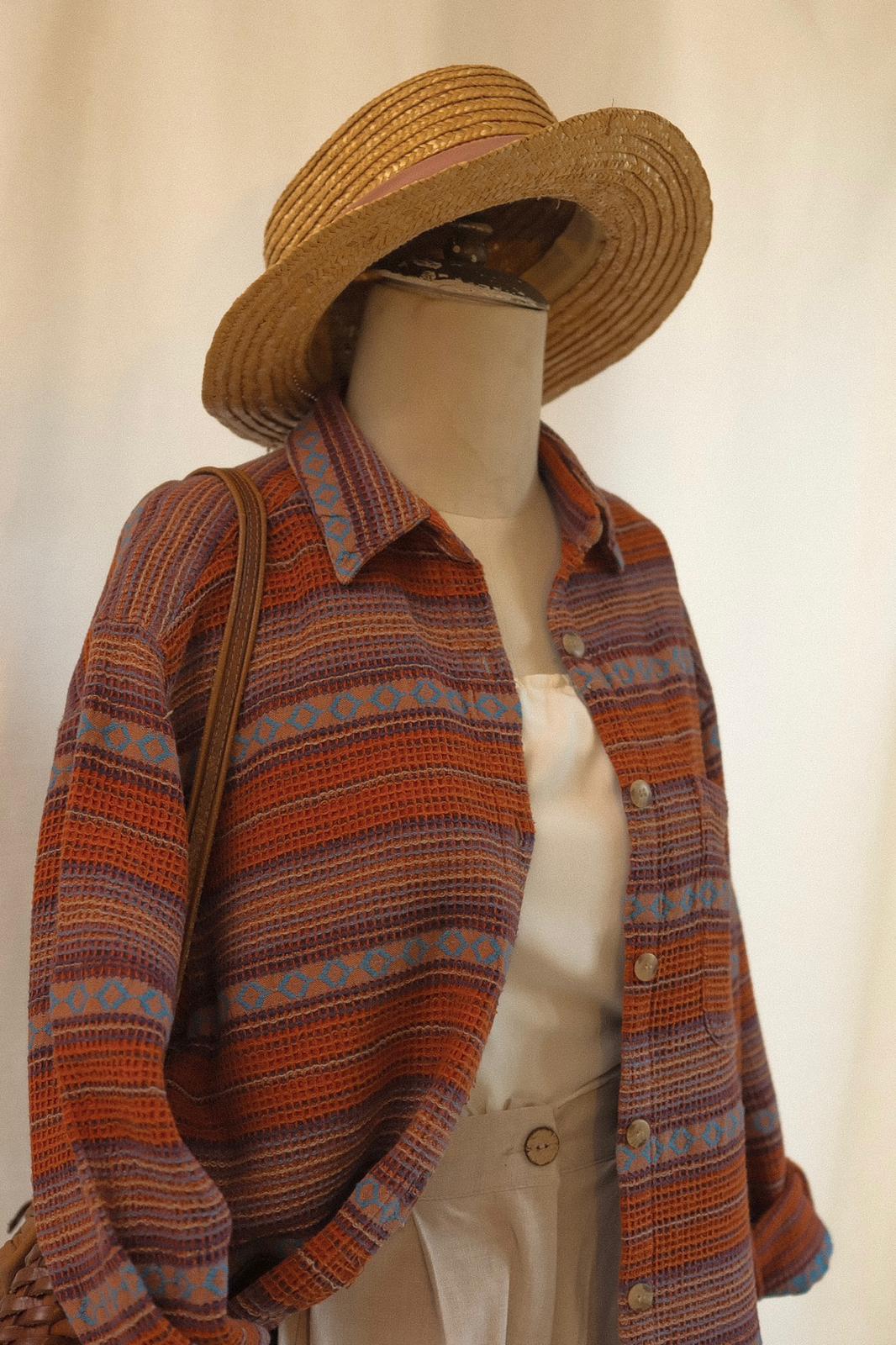 90lar Örme Oduncu Gömlek