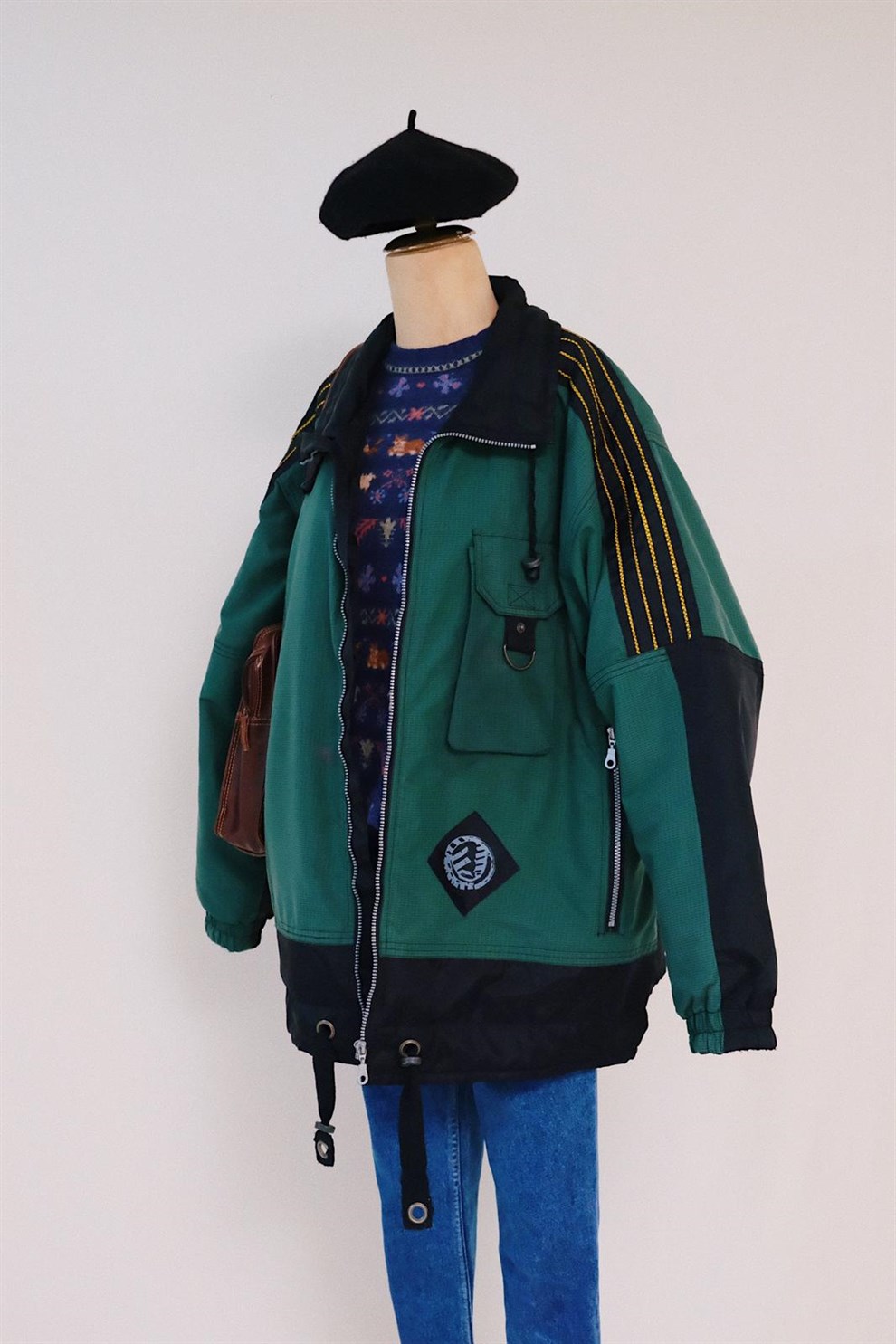 90lar Oversize Mont