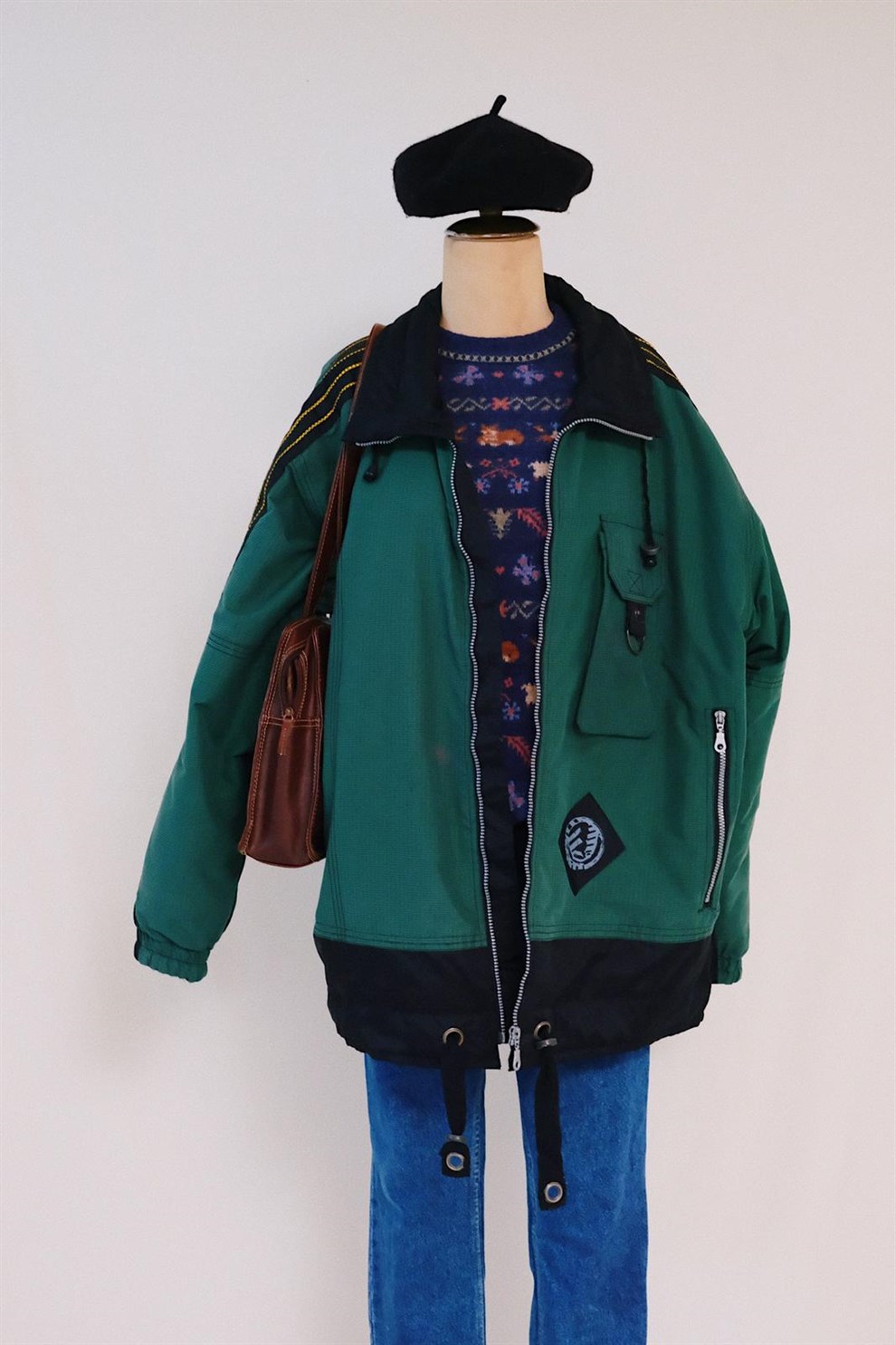 90lar Oversize Mont