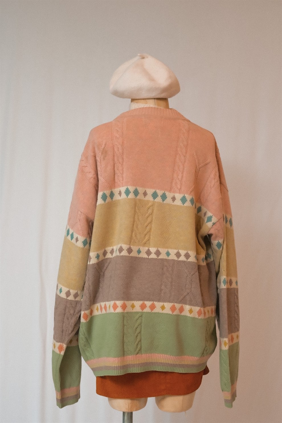 90lar Pastel Kazak