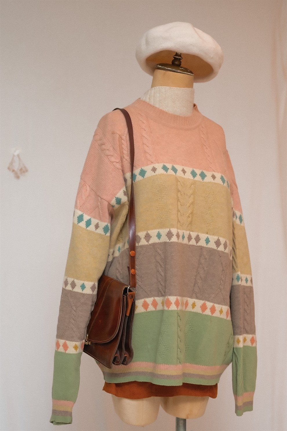 90lar Pastel Kazak