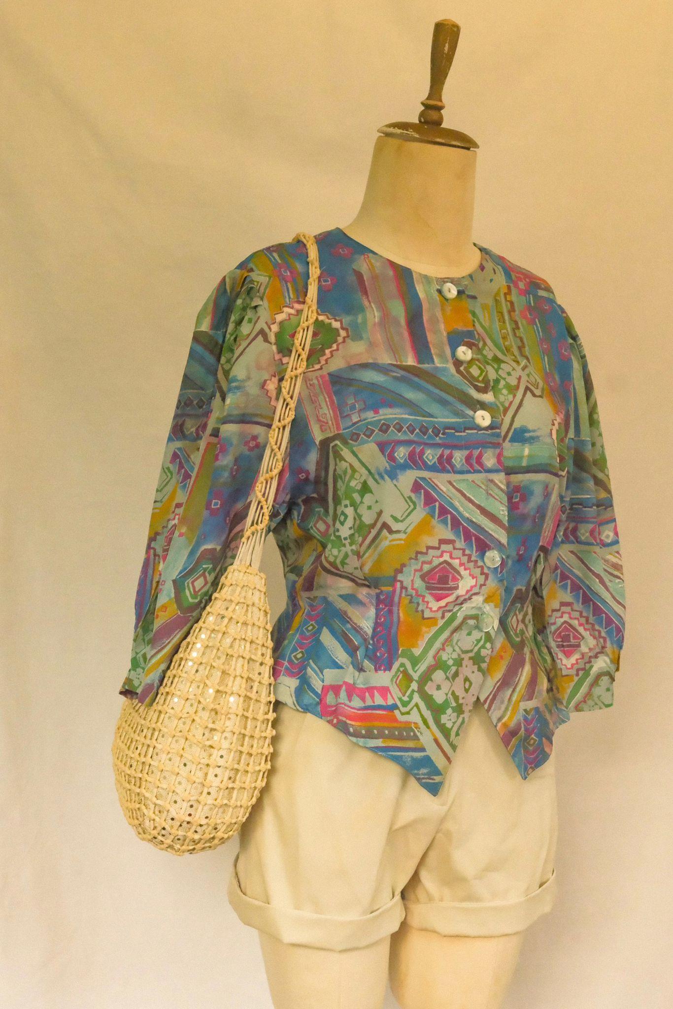 90lar Peplum Gömlek