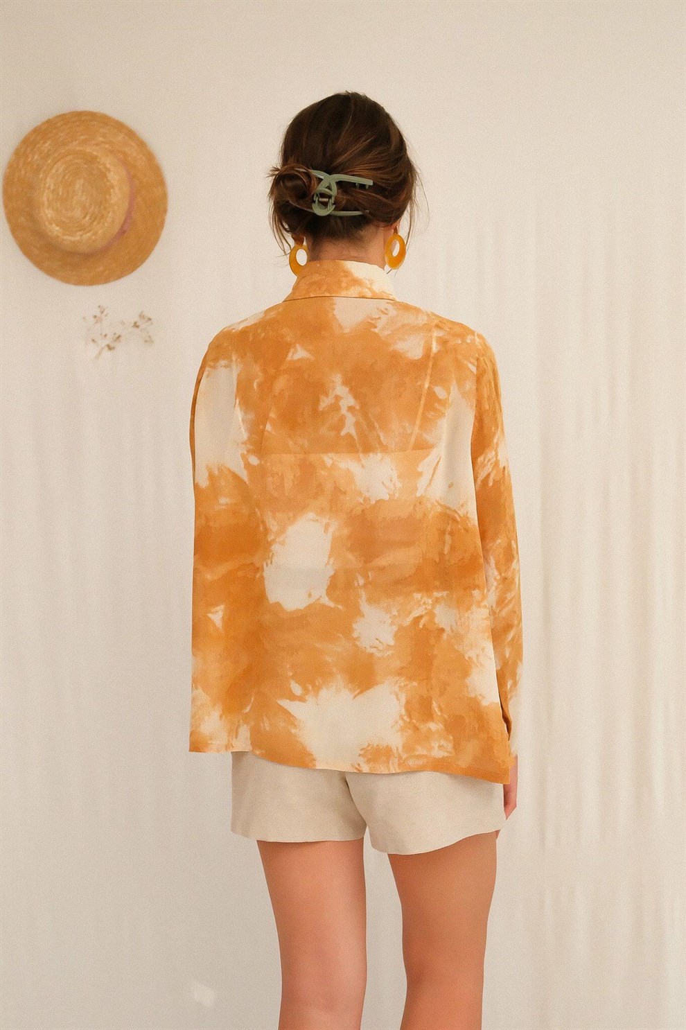 90lar Şifon Gömlek