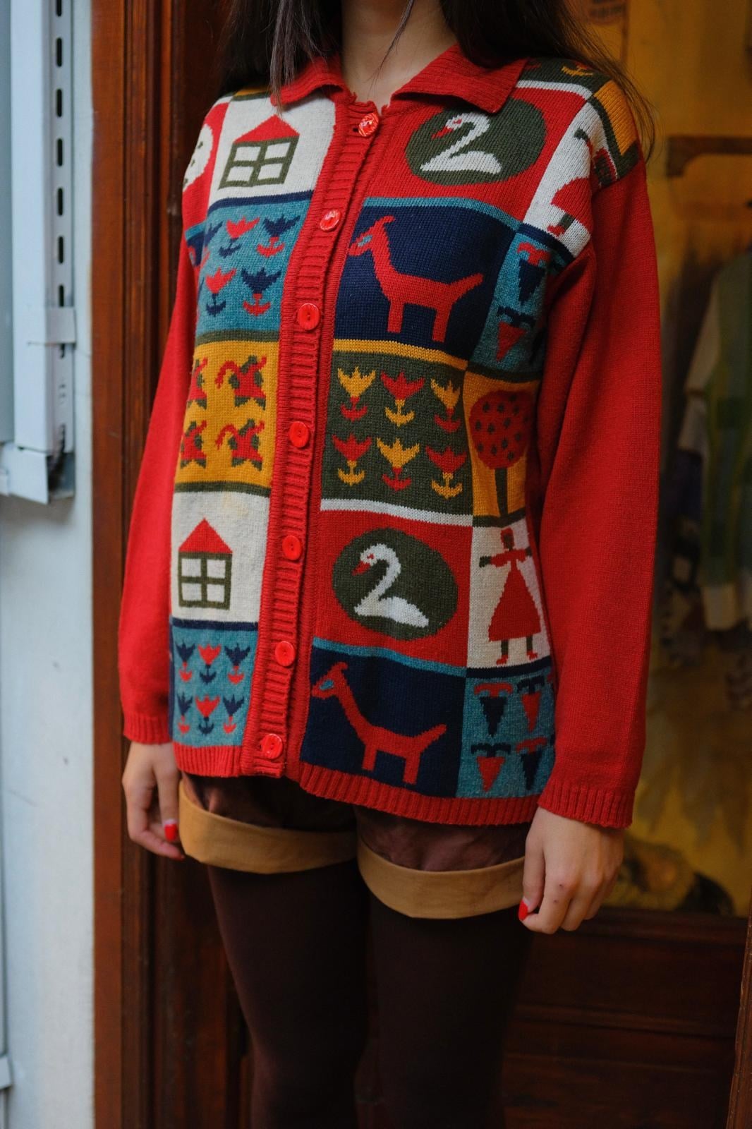 90lar Yün Ceket