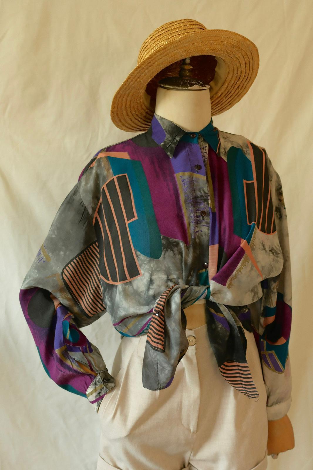 Abstrack Desen Gömlek