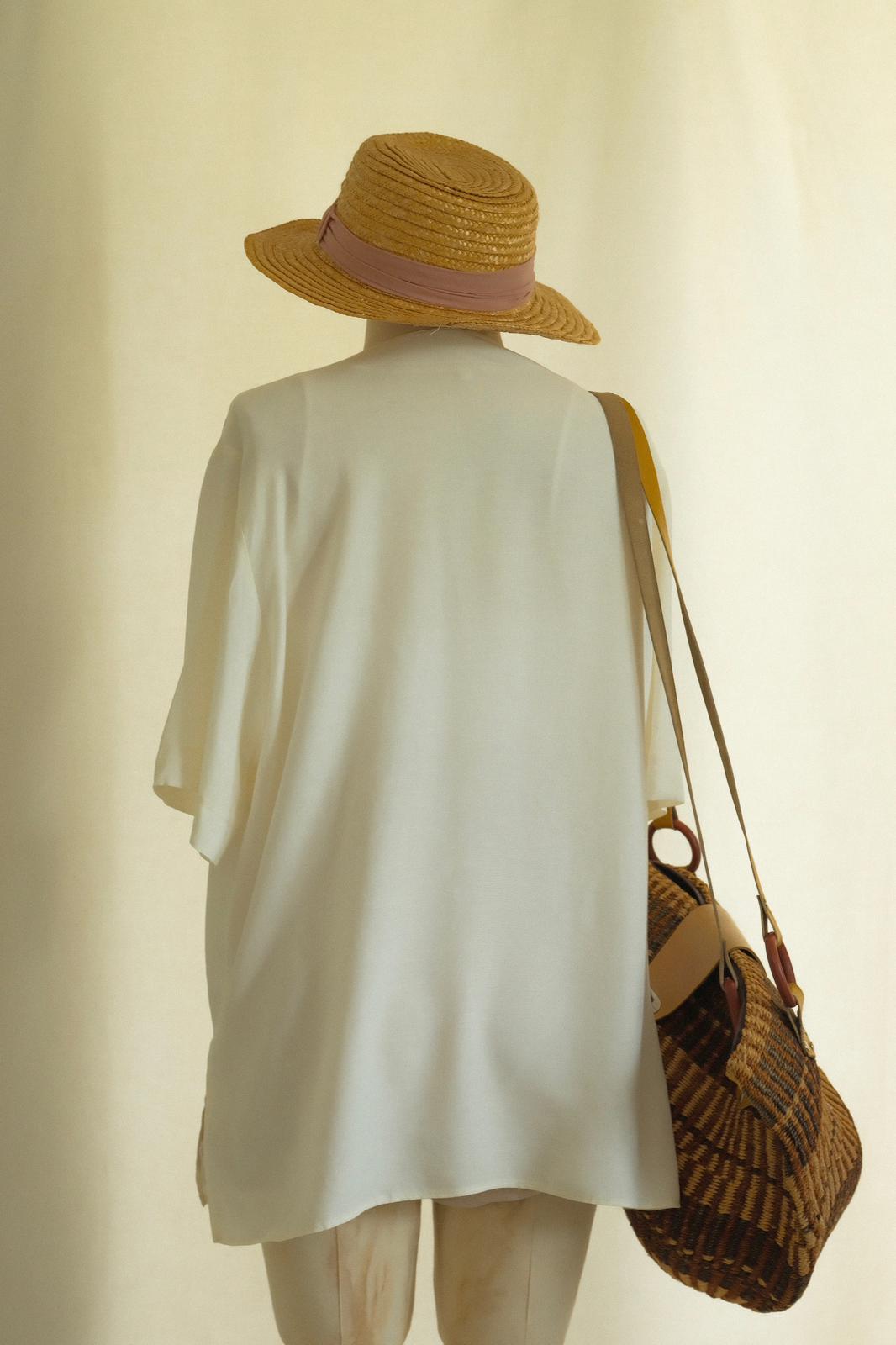 Bambu Nakışlı Kimono Gömlek